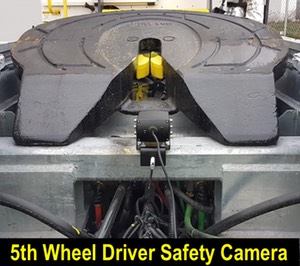 5th wheel yard truck switcher driver safety camera Kingpin 5th wheel locking jaws driver safety camera #3