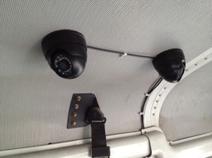 Juvenile Detention bus camera Shuttle Van security camera system dual cams 2