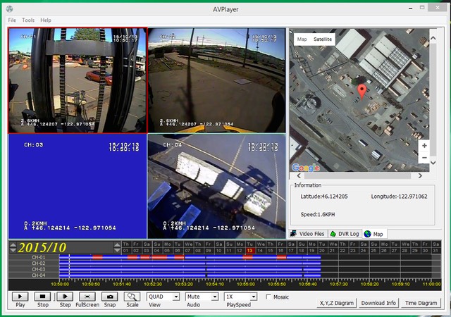 Heavy Duty Forklift Lift Safety Operations Risk Management Surveillance Camera Forklift Recorder screenshot#1