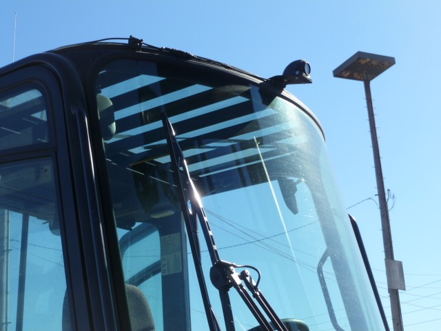 Heavy Duty Forklift Roof Mount video camera digital recorder on vehicle surveillance safety camera solution 4