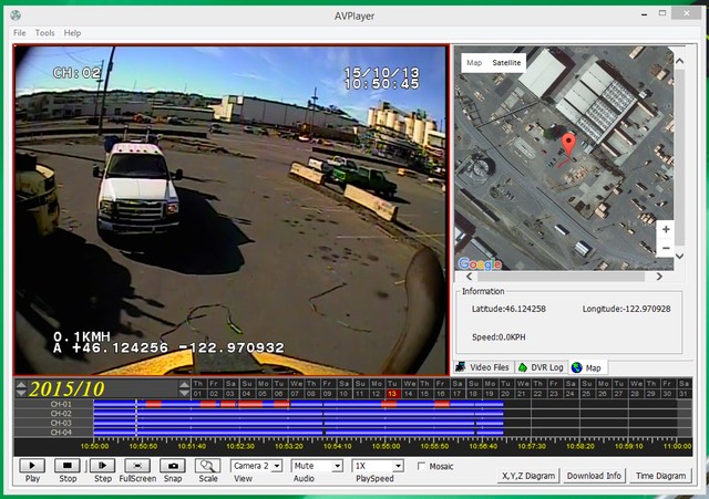 Heavy Duty Industrial Safety Operations Risk Management Surveillance Camera Forklift Recorder screenshot # 5