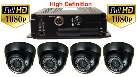 School bus transit bus pupil transportation contractor Mobile Video Camera Surveillance Solution SD4FHD