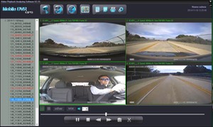 SD4D & SD4W Vehicle driver camera test Cam1-PD Forward View, Cam2-ExCAM Forward View, Cam3-PD Driver, Cam4 ExCAM Rear best value mobile video surveillance camera system solution