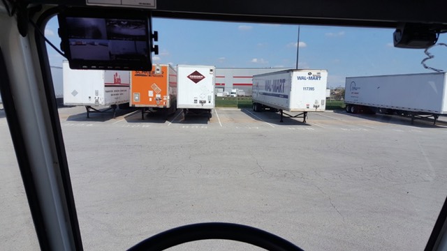 Yard truck trailer switcher Driver Safety 5th wheel King Pin Camera Driver Live View 5th Wheel Camera Display #2